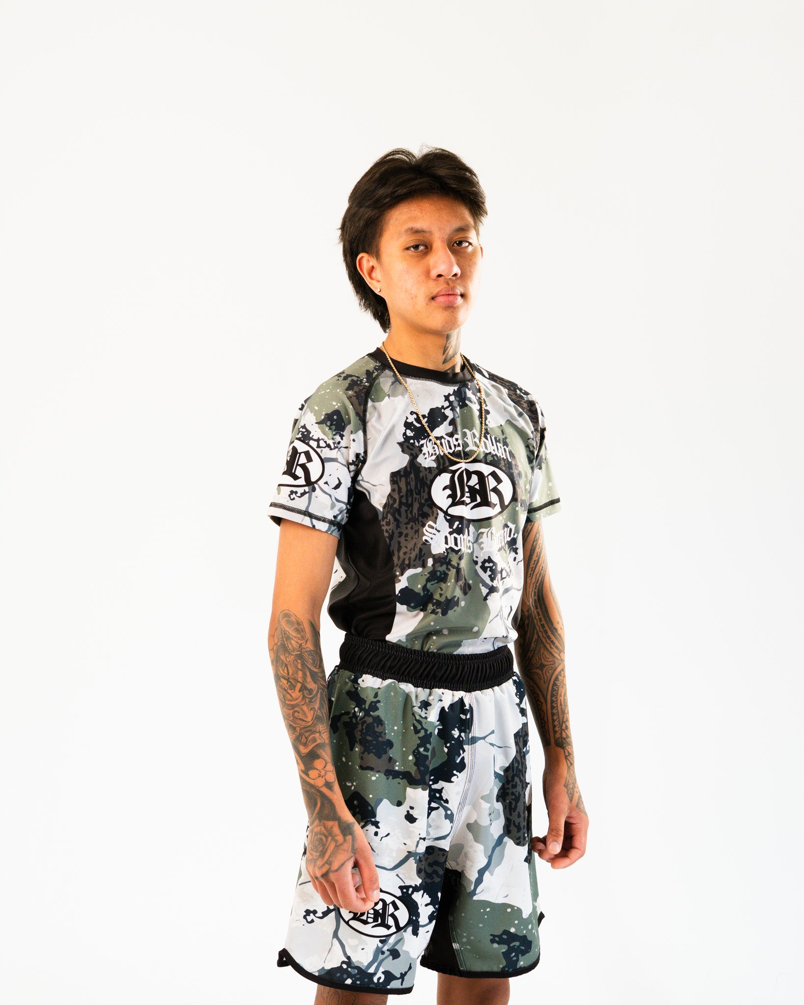 NO GI RASHGUARD (CAMO)