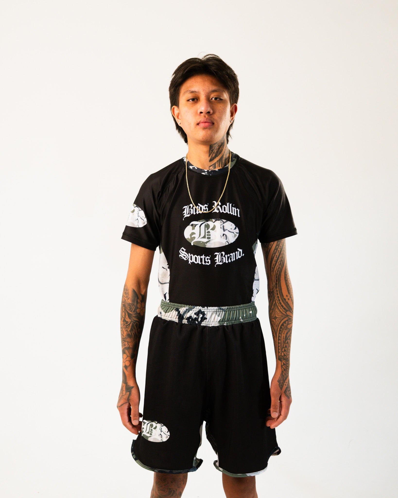 NO GI RASHGUARD (BLACK)