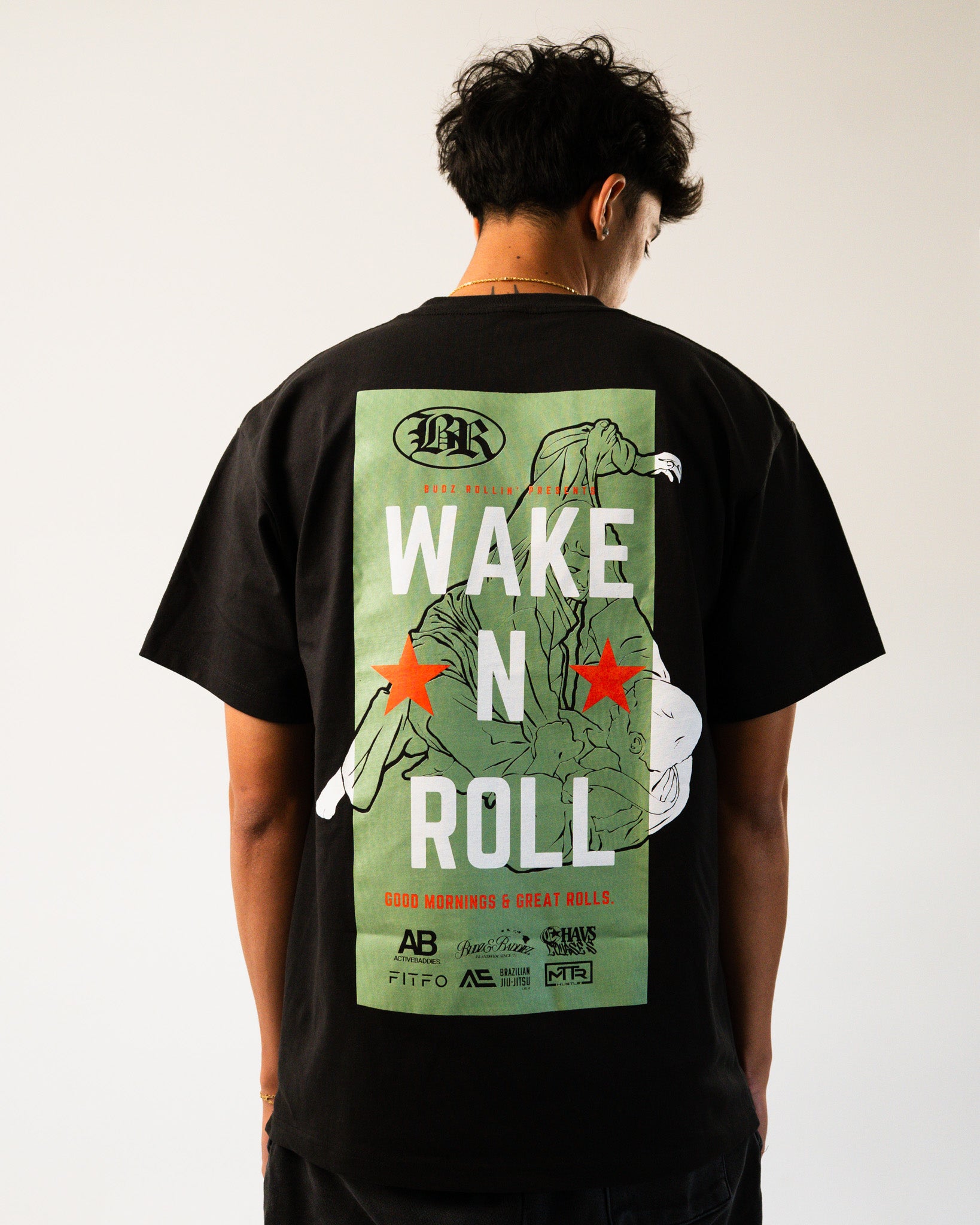 Wake N' Roll Tee (Black)