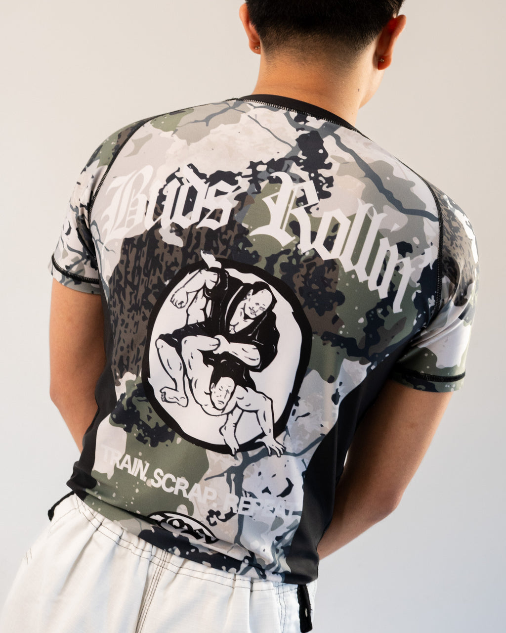 NO GI RASHGUARD (CAMO)
